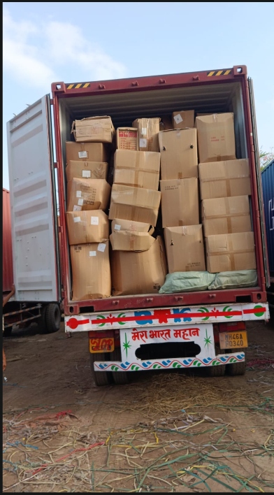 Container transport Mumbai truck with GST compliant documentation